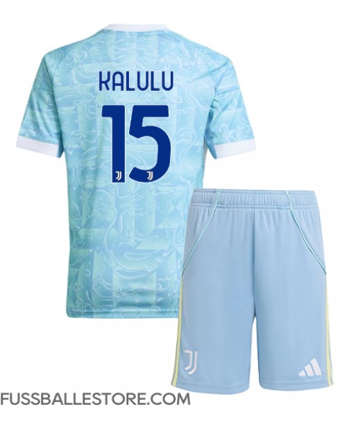 Günstige Juventus Pierre Kalulu #15 Auswärts Trikotsatzt Kinder 2025-26 Kurzarm (+ Kurze Hosen) Günstige Juventus Pierre Kalulu #15 Auswärts Trikotsatzt Kinder 2025-26 Kurzarm (+ Kurze Hosen)